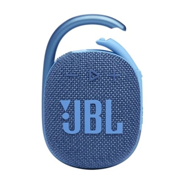 JBL Clip 4 Eco - Ultra-Portable Waterproof Bluetooth Speaker, Big Sound, Sustainable Design, 10-Hour...