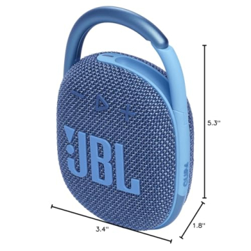 JBL Clip 4 Eco Portable Bluetooth Speaker - Waterproof Sound