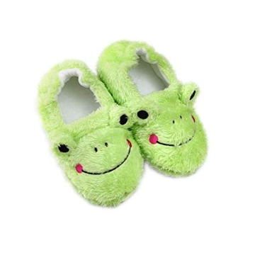Csfry Toddler Boys' Frog Warm Slippers for Cozy Feet