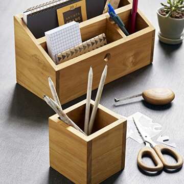 Design Ideas Takara Tape Measure 78 Inches Teak Wood - Stylish, Portable, Eco-Friendly