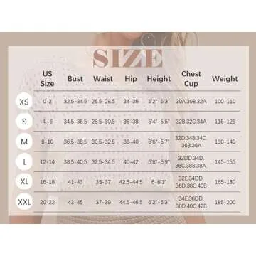 AOLRO Women's Crochet Swim Coverup for Stylish Summers