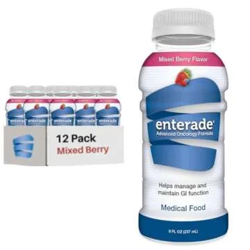 enterade Advanced Oncology Mixed Berry, 12 Pack - Clinically Proven GI Side Effects Reduction