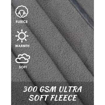 DUKUSEEK Large Waterproof Hooded Blanket for Outdoor Use