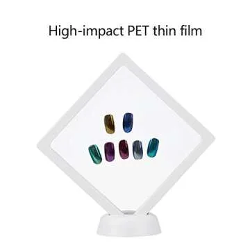 Rhombus Acrylic Nail Art Display Stand for Nail Designs