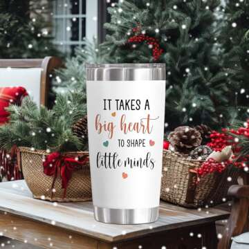 OASSIE Teacher Gifts - Stainless Steel Insulated Tumbler