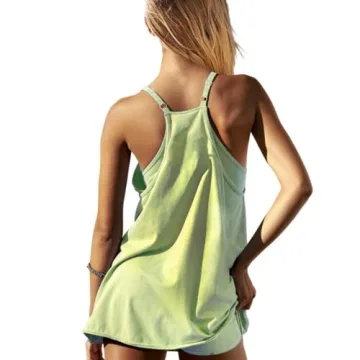 Stylish UNIANKIYA Women's Tennis Dress with Built-in Romper