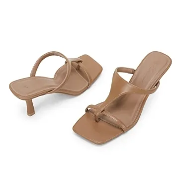 Chic Ermonn Heeled Sandals for Women - Perfect Comfort Style