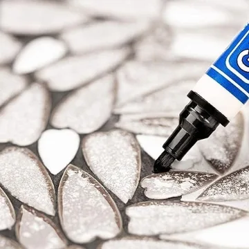 Grout Pen Black Tile Paint Marker - Easy Grout Recoloring