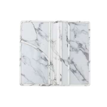 Dalueery.H Car Registration and Insurance Holder Registration and Insurance Card Holder Car Essentials for Women(White)