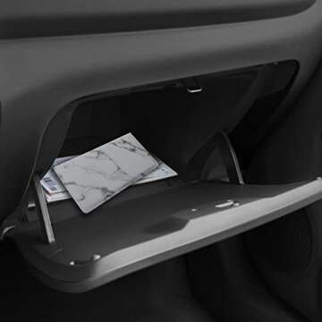 Dalueery.H Car Registration and Insurance Holder Registration and Insurance Card Holder Car Essentials for Women(White)