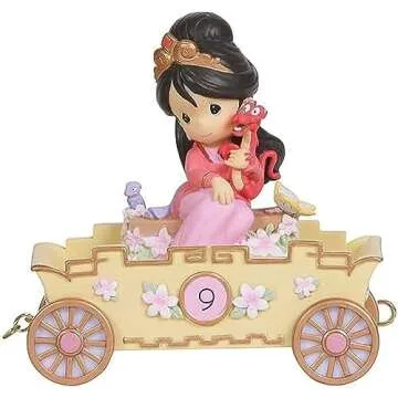 Precious Moments, Disney Showcase Collection, Nine Is Divine!, Disney Birthday Parade, Age 9, Resin ...