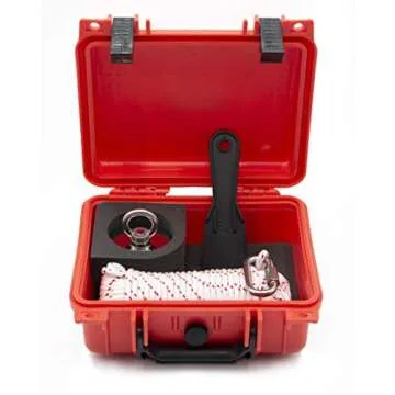 Magnet Fishing Kit with Strong 350lb Pull Force Magnet
