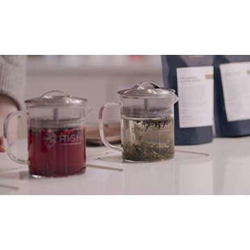 Rishi Tea Turmeric Ginger Loose Leaf Herbal Tea | Immune System Booster, Organic, Caffeine-Free, Ayurvedic, Energy-Boosting | Citrus Flavors for Taste | 2.47 oz Tin, Makes 28 Cups