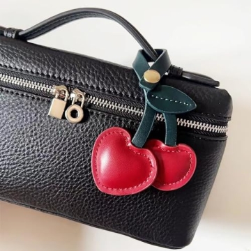 Fuerxy Cherry Bag Charm for Stylish Handbags