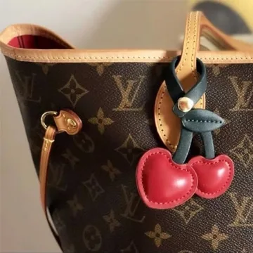 Fuerxy Cherry Bag Charm for Stylish Handbags