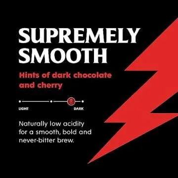 Death Wish Coffee Co. Single Serve Pods - Dark Roast Coffee Pods - Made with USDA Certified Organic, Fair Trade, Arabica and Robusta Beans (20 Count)