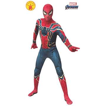 Adult Iron Spider Skin Suit Costume Red and Blue - Looks Like the Real Movie Version!