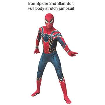 Iron Spider Skin Suit Costume for Action-Packed Events!