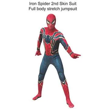 Iron Spider Skin Suit Costume for Action-Packed Events!