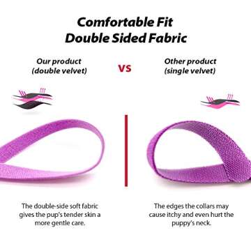 Puppy Whelping Collars - 15 Color Dog ID Bands