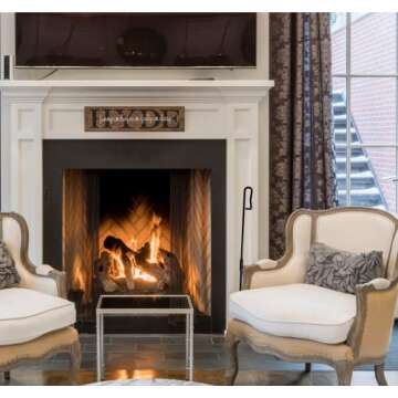 Fire Poker for Fire Pit. Fireplace Poker with Upgrade Removable Design. Premium Solid Steel Fire Pit Poker is The Best Fire Pit Accessories for Fireplace Camping Wood Stove Indoor and Outdoor Black