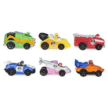 Paw Patrol True Metal Movie Gift Pack of 6 Toy Cars