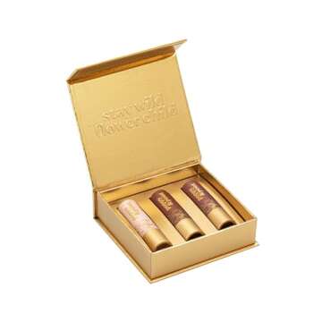 Poppy & Pout All Natural Lip Tints, Sustainable Cardboard Tubes, Hand-filled, Beeswax, Vitamin E, Co...