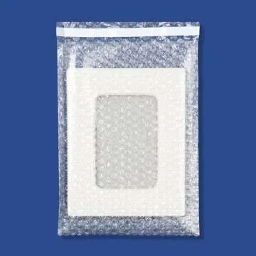 Boxery 6x8.5" Self-Sealing Bubble Pouches - 250 Pack