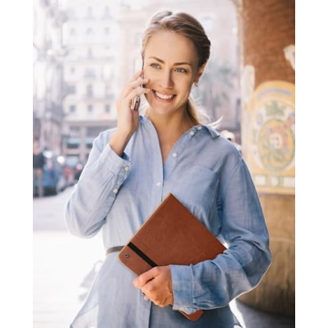 DTTO Leather Folio Case for iPad 10.2 Inch - Stylish & Functional