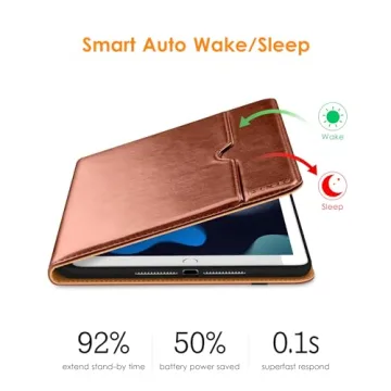 DTTO Leather Folio Case for iPad 10.2 Inch - Stylish & Functional