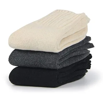 BenSorts Women's Warm Solid Socks - Cozy Winter Essentials