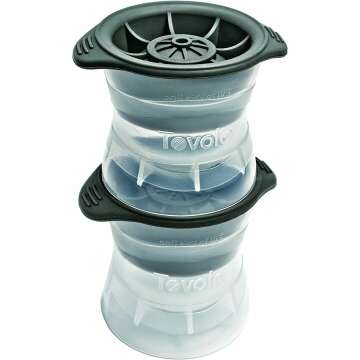 Tovolo Sphere Ice Molds for Elegant Drinks - Set of 2
