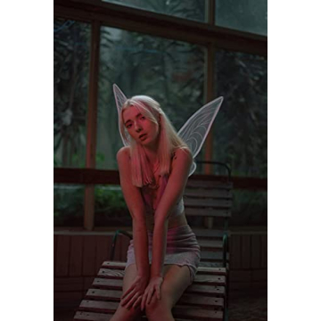ZEXILILA Large White Fairy Wings DIY Costume Accessory