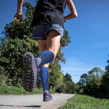 Double Couple Compression Socks for Men and Women - 20-30mmHg Support