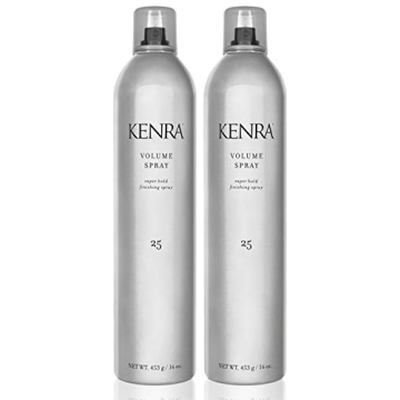 Kenra Volume Spray 25 50% | Super Hold Finishing & Styling Hairspray | Flake-free & Fast-drying | Wi...