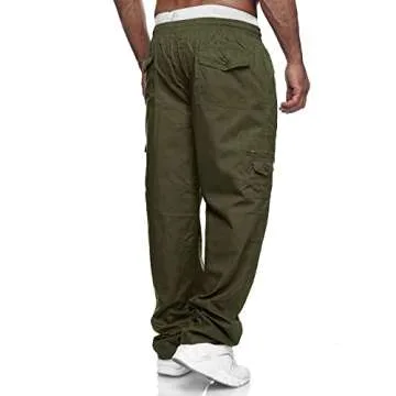 WZIKAI Men's Cargo Pants - Stylish Comfortable Joggers