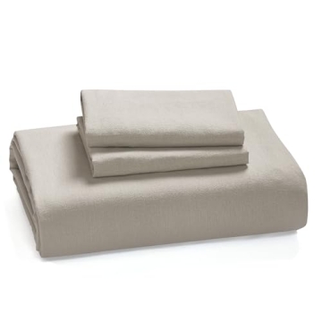 Bedsure Linen Duvet Cover King - Soft & Breathable Comfort