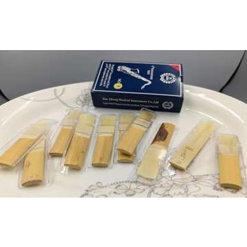 Quality Tenor Sax Reeds for All Players - 10PCS Set