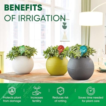 Durable Plant Watering Globes Set of 6 for Easy Care