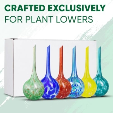 Durable Plant Watering Globes Set of 6 for Easy Care