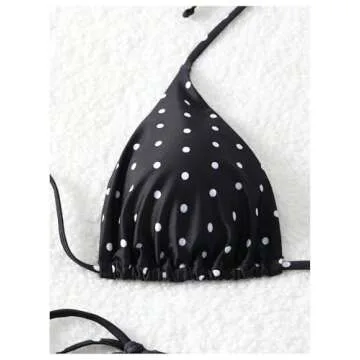 Stylish SOLY HUX Women Polka Dots Bikini Set - Beach Ready!