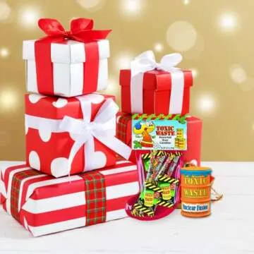 Needzo Toxic Waste Candy Plastic Stockings - Extreme Sour