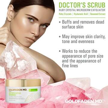 GOLDFADEN MD Doctors Scrub Microdermabrasion Grapefruit Oil, 3.5 Fl Oz
