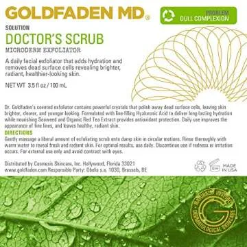 Goldfaden MD Doctors Scrub Microdermabrasion Facial Exfoliator