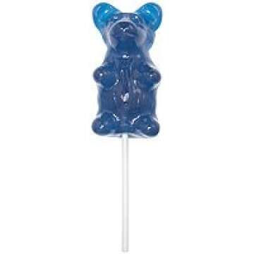 Gigantic Blue Raspberry Gummy Bear - A Fun Edible Surprise!