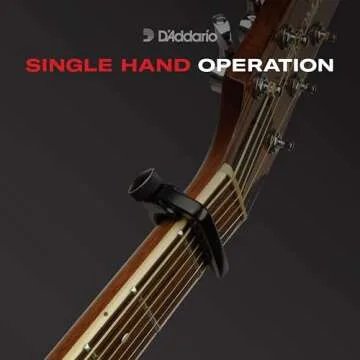 D'Addario Pro Plus Capo – Perfect for All Guitars