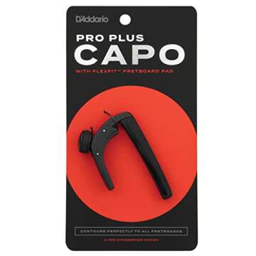 D'Addario Pro Plus Capo – Perfect for All Guitars