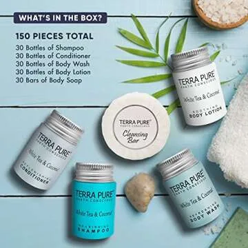 Terra Pure Luxury Toiletries Set | Eco-Friendly Hotel Amenities