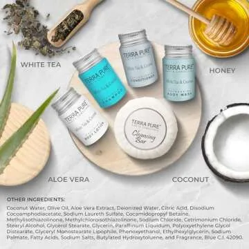 Terra Pure Luxury Toiletries Set | Eco-Friendly Hotel Amenities