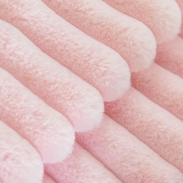 Uhomy Set of 2 Soft Faux Fur Pillow Covers for Home Decor